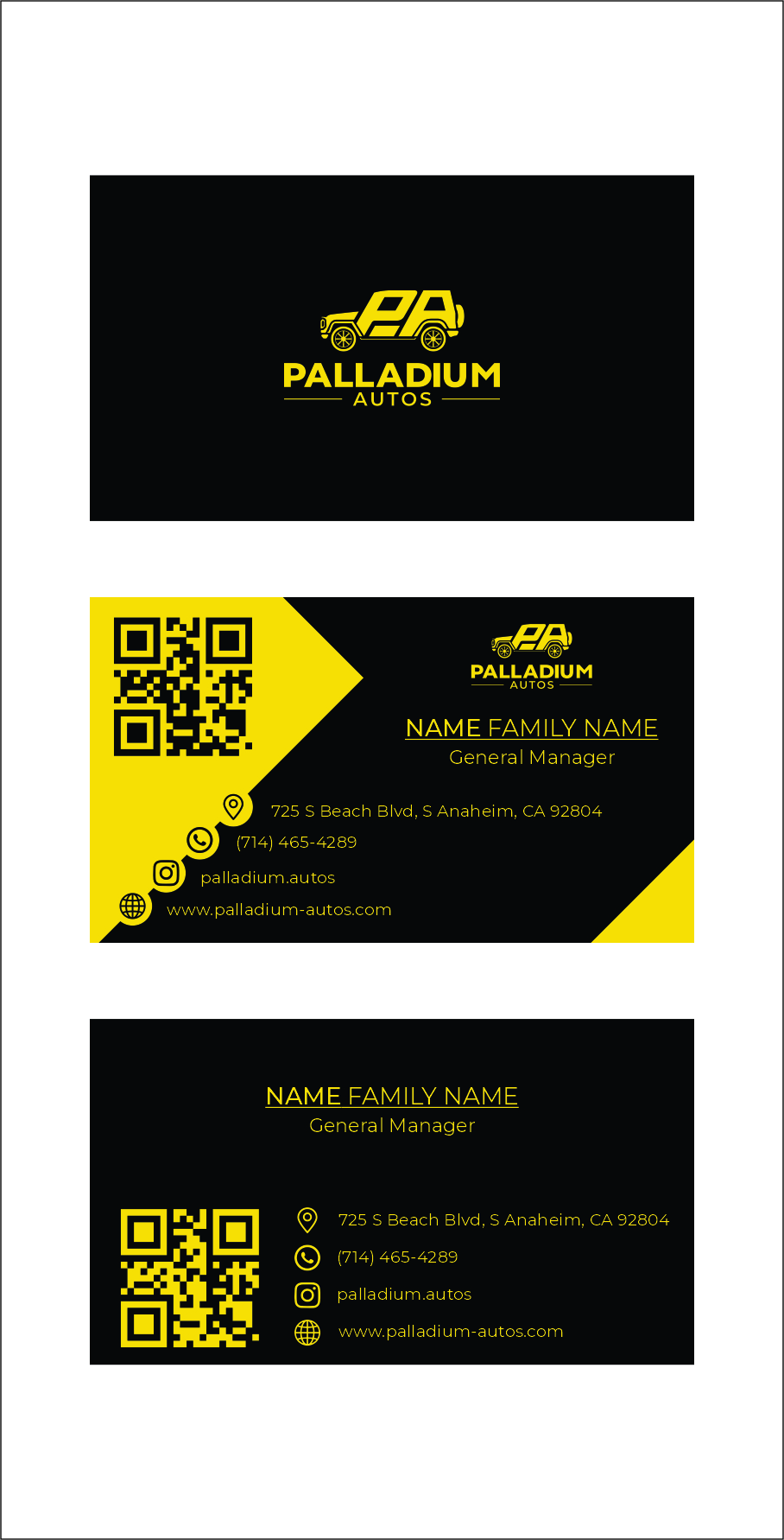 Business Card Alternative - AMIR